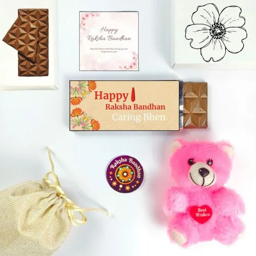 Sisterly Affection Rakhi Gift Set