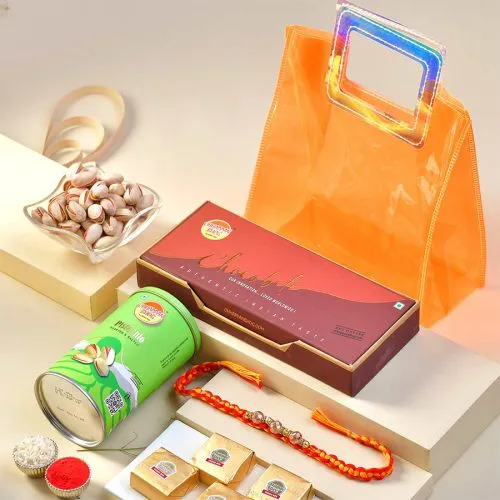 Gourmet Treats  N  Traditional Rakhi