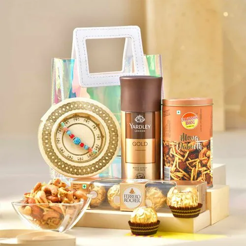 Graceful Rakhi  N  Gifts Set