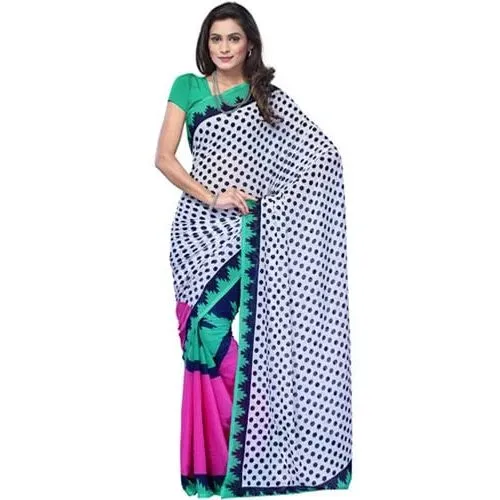Exciting Effulgence Chiffon Saree