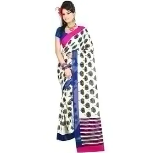 Superb Faux Gorgette Printed Saree