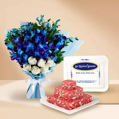 Charming Flowers  N  Bombay Halwa