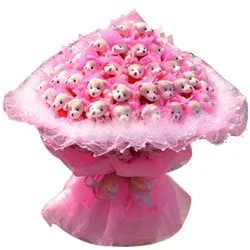 Buy Wonderful Teddy Arrangement