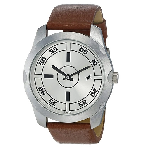 Enigmatic  Casual Analog Silver Dial Mens Watch