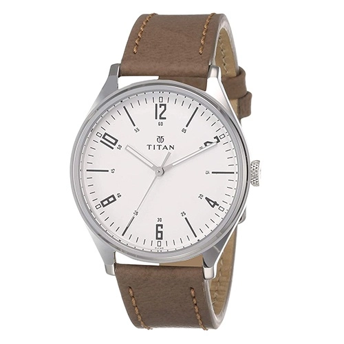 Enticing Titan Neo Iv Analog Silver Dial Mens Watch