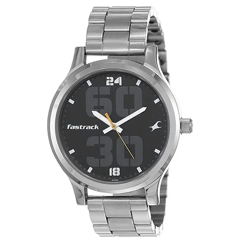 Buy admirable fastrack analog grey dial mens watch in Chennai Free Shipping ChennaiOnlineFlorists