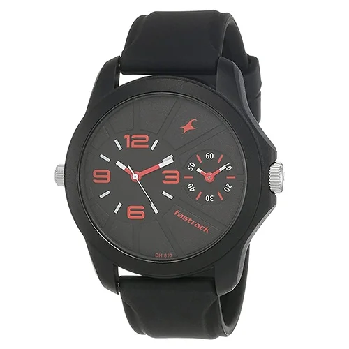 Impressive  Two Timers Analog Black Dial Mens Watch