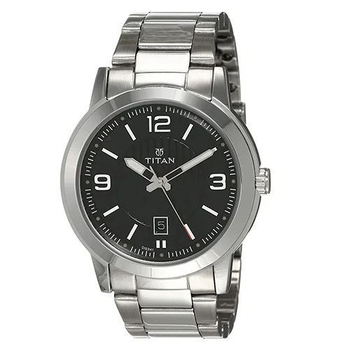 Awesome Titan Neo Analog Black Dial Mens Watch