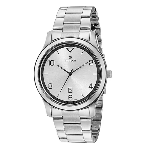 Enthralling  Neo Analog Silver Dial Mens Watch