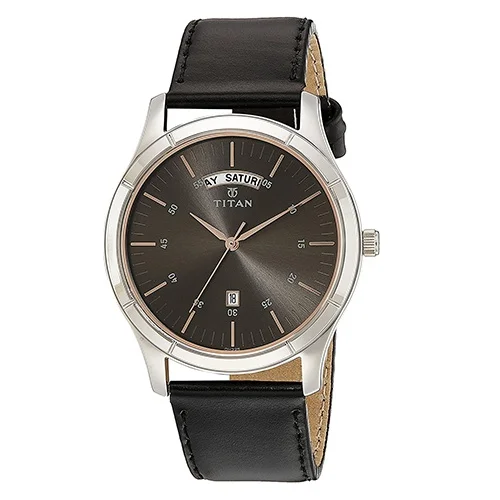 Classic  Neo Analog Grey Anthracite Dial Mens Watch