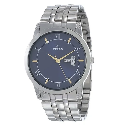 Remarkable  Karishma Analog Blue Dial Mens Watch