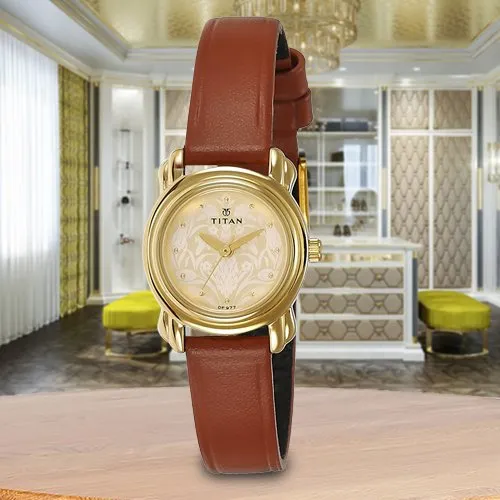 Alluring Titan Analog Womens Watch