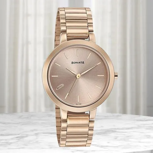 Attractive Sonata Play Analog Womens Watch