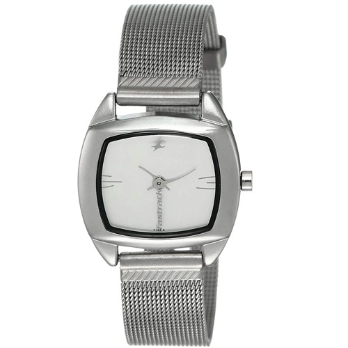 Eye-Catching  Urban Kitsch Upgrades White Dial Watch for Ladies