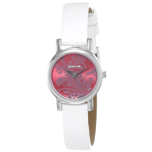 Suave Sonata Analog Pink Dial Womens Watch