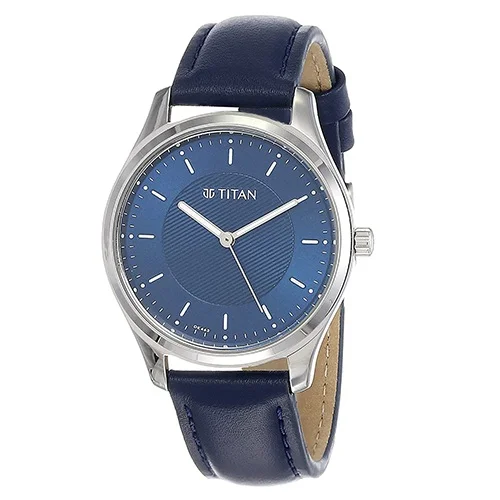 Amazing Titan Workwear Blue Dial Womens Watch