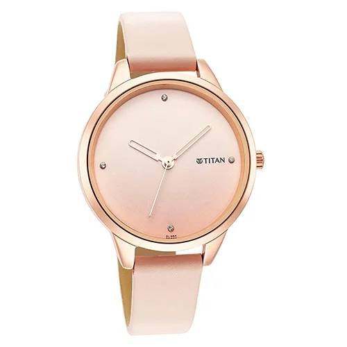Glam  Pastel Dreams Pink Strap Womens Watch
