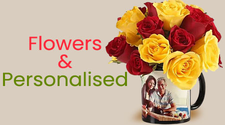 Flowers with Personalized Gifts to Chennai