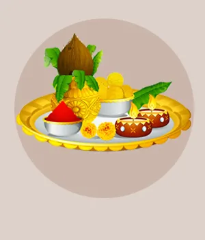 Diwali Pooja Thali to Chennai