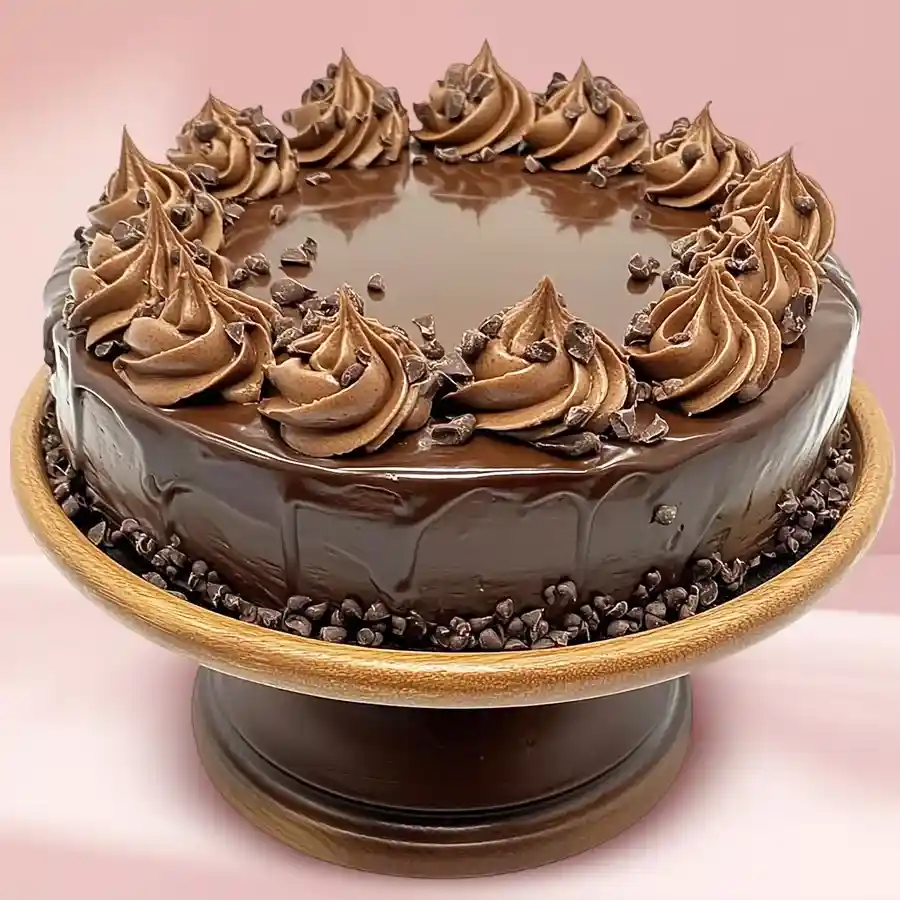Eggless 1/2 Kg Chocolate Cake, a delightful gift for loved ones.