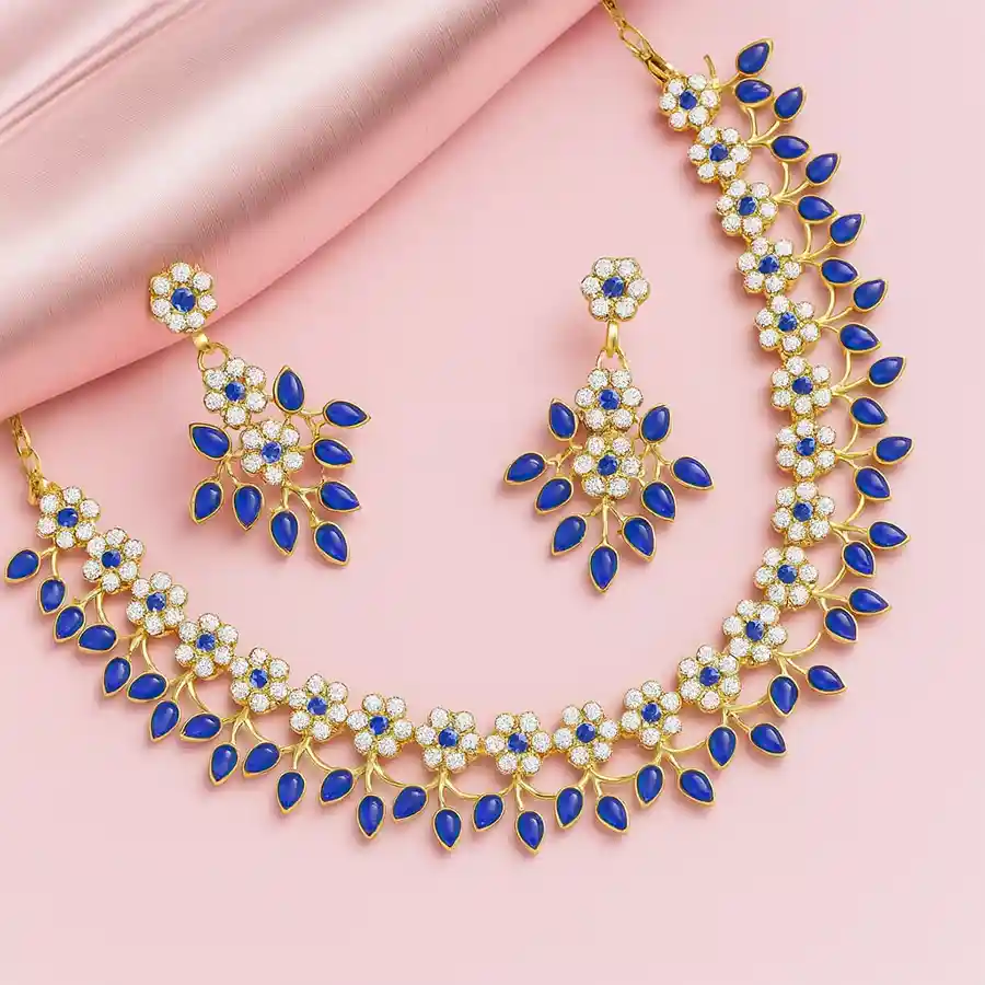 Dazzling Crystal Jewellery Set