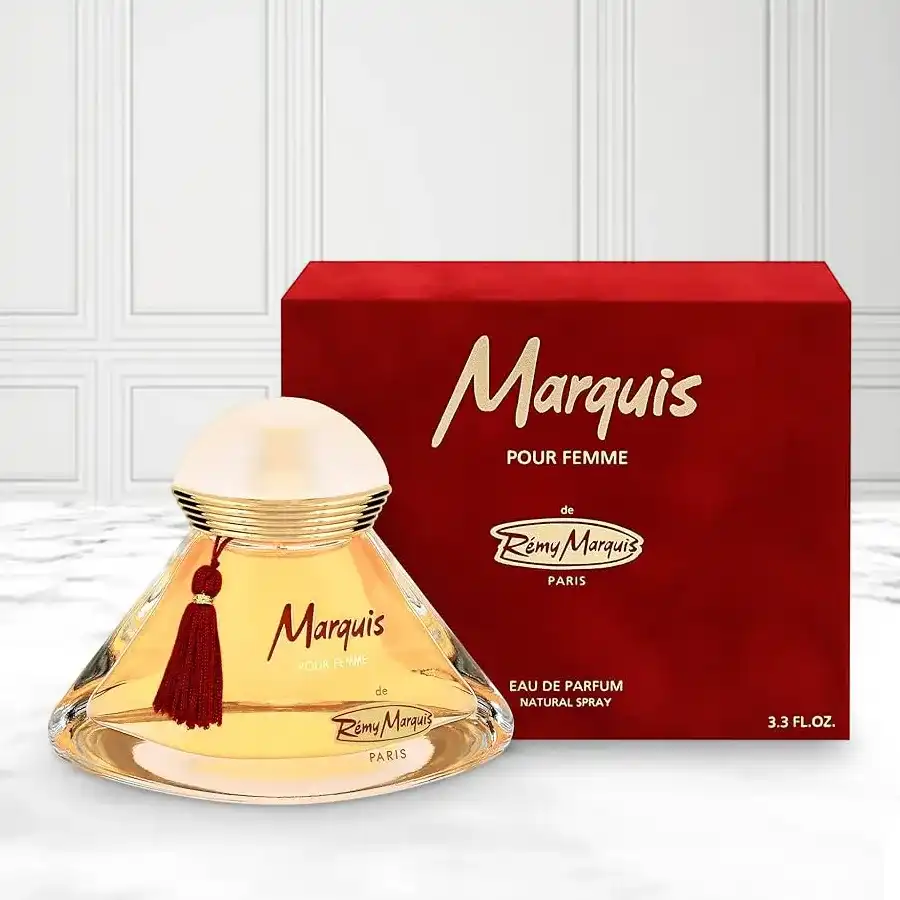 Luxurious Remy Marquis Pour Perfume for Women, 100ml bottle.